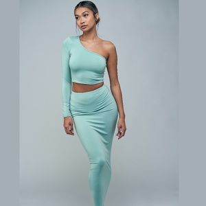 "Mona" Set Mint Green